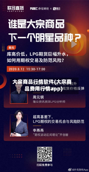 大宗商品行情软件(大宗商品费用行情app)