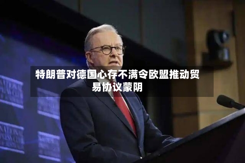 特朗普对德国心存不满令欧盟推动贸易协议蒙阴