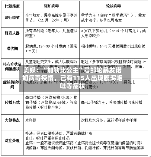 美媒：“加勒比公主”号邮轮暴发诺如病毒疫情，已有115人出现腹泻呕吐等症状-第3张图片
