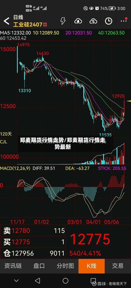 郑麦期货行情走势/郑麦期货行情走势最新-第2张图片