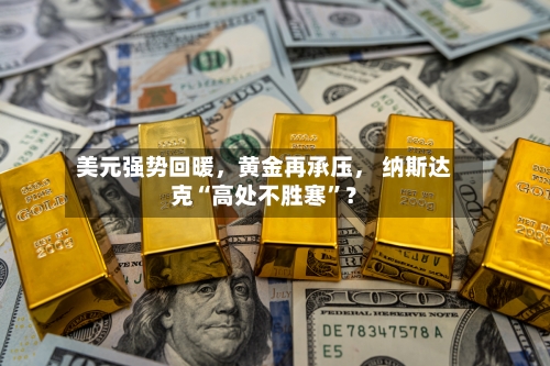 美元强势回暖，黄金再承压， 纳斯达克“高处不胜寒	”？-第2张图片