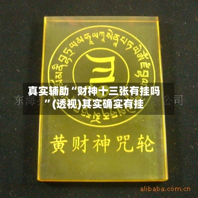 真实辅助“财神十三张有挂吗”(透视)其实确实有挂-第2张图片