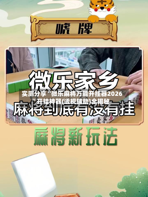 实测分享“微乐麻将万能开挂器2026”开挂神器{透视辅助}全揭秘-第3张图片