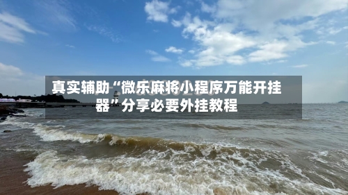 真实辅助“微乐麻将小程序万能开挂器	”分享必要外挂教程-第2张图片