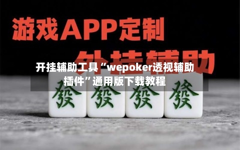 开挂辅助工具“wepoker透视辅助插件”通用版下载教程-第2张图片