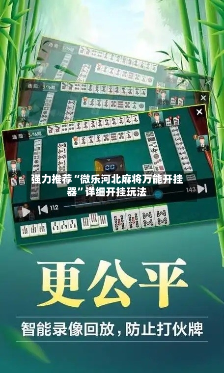 强力推荐“微乐河北麻将万能开挂器	”详细开挂玩法-第2张图片