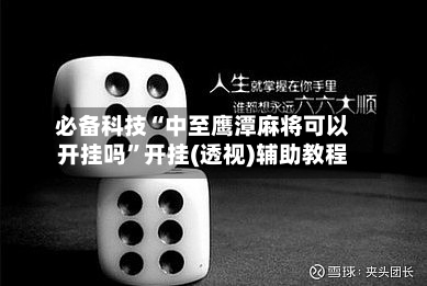 必备科技“中至鹰潭麻将可以开挂吗”开挂(透视)辅助教程-第2张图片