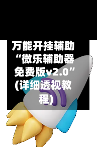 万能开挂辅助“微乐辅助器免费版v2.0”(详细透视教程)-第3张图片