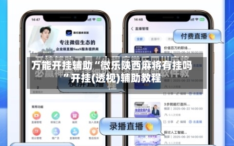万能开挂辅助“微乐陕西麻将有挂吗”开挂(透视)辅助教程-第3张图片