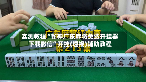 实测教程“雀神广东麻将免费开挂器下载微信”开挂(透视)辅助教程-第2张图片