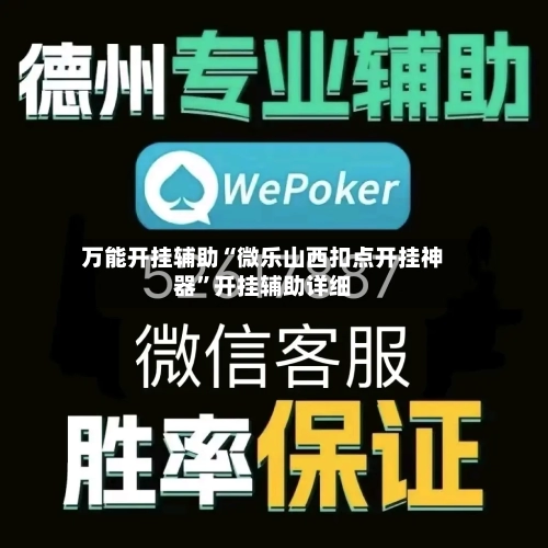 万能开挂辅助“微乐山西扣点开挂神器”开挂辅助详细-第2张图片