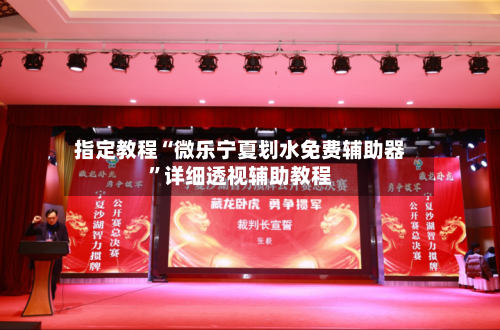 指定教程“微乐宁夏划水免费辅助器”详细透视辅助教程-第2张图片