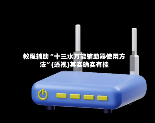 教程辅助“十三水万能辅助器使用方法”(透视)其实确实有挂-第2张图片