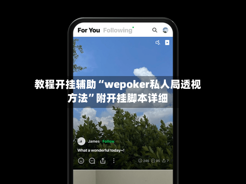 教程开挂辅助“wepoker私人局透视方法	”附开挂脚本详细-第2张图片