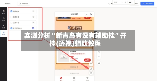 实测分析“新青鸟有没有辅助挂”开挂(透视)辅助教程-第2张图片