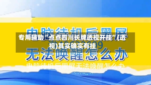 专用辅助“点点四川长牌透视开挂”(透视)其实确实有挂-第2张图片