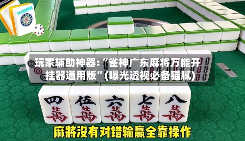 玩家辅助神器:“雀神广东麻将万能开挂器通用版”(曝光透视必备猫腻)