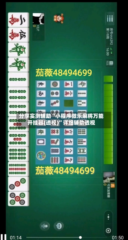 分享实测辅助“小程序微乐麻将万能开挂器(透视)”详细辅助透视-第2张图片