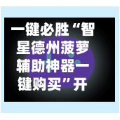 一键必胜“智星德州菠萝辅助神器一键购买”开挂(透视)辅助教程-第2张图片