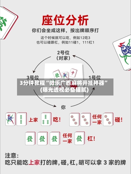 3分钟教程“微乐广西麻将开挂神器”(曝光透视必备猫腻)-第3张图片