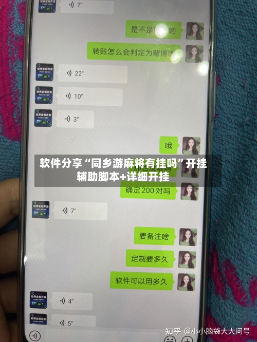 软件分享“同乡游麻将有挂吗”开挂辅助脚本+详细开挂