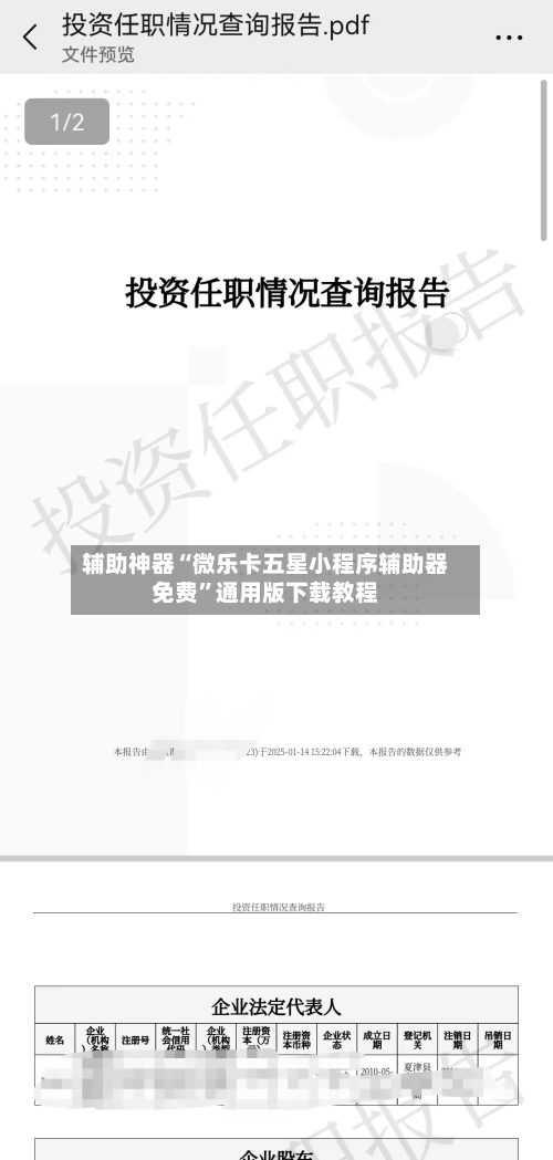 辅助神器“微乐卡五星小程序辅助器免费	”通用版下载教程-第2张图片