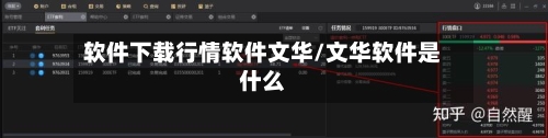软件下载行情软件文华/文华软件是什么-第3张图片