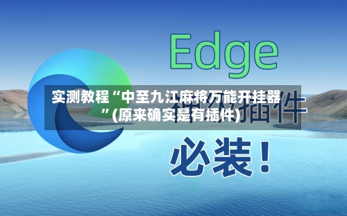 实测教程“中至九江麻将万能开挂器	”(原来确实是有插件)-第2张图片