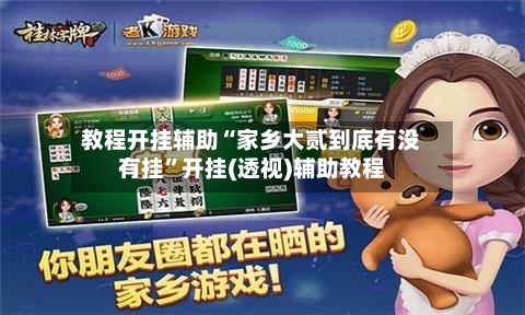 教程开挂辅助“家乡大贰到底有没有挂”开挂(透视)辅助教程-第3张图片