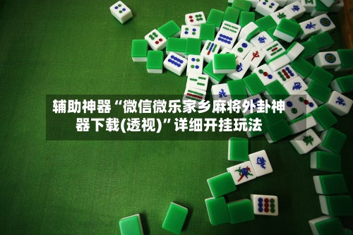 辅助神器“微信微乐家乡麻将外卦神器下载(透视)”详细开挂玩法