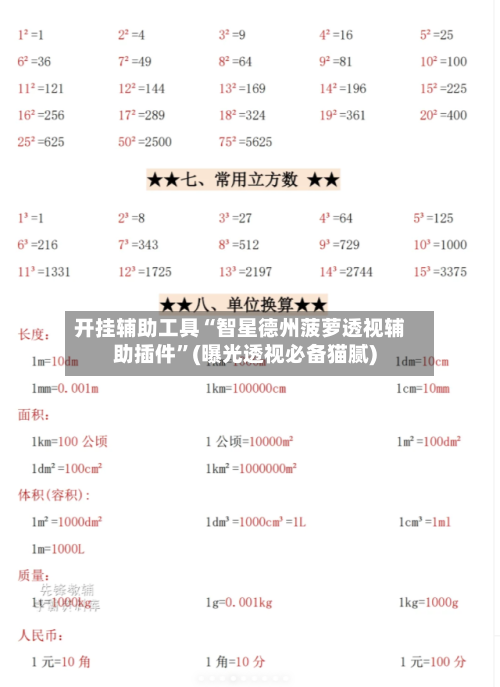 开挂辅助工具“智星德州菠萝透视辅助插件”(曝光透视必备猫腻)-第2张图片