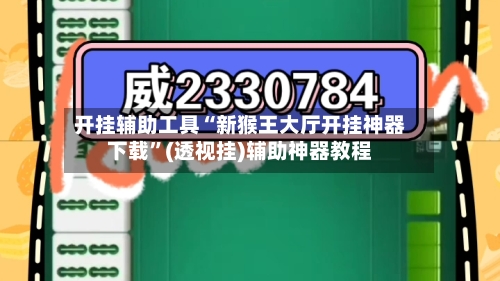 开挂辅助工具“新猴王大厅开挂神器下载	”(透视挂)辅助神器教程-第3张图片