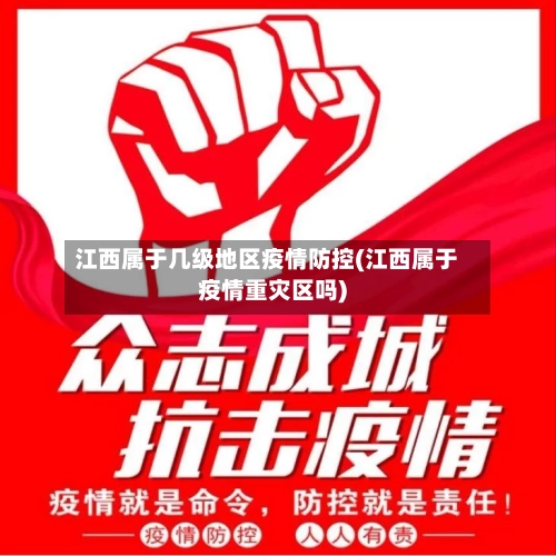 江西属于几级地区疫情防控(江西属于疫情重灾区吗)-第2张图片