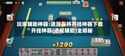 玩家辅助神器:途游麻将开挂神器下载”开挂神器{透视辅助}全揭秘-第3张图片