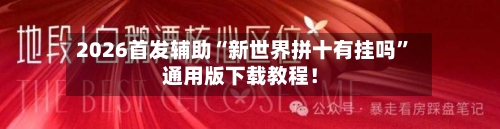 2026首发辅助“新世界拼十有挂吗	”通用版下载教程！-第2张图片