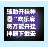 辅助开挂神器“欢乐麻将万能开挂神器下载安装	”(原来确实是有插件)-第2张图片