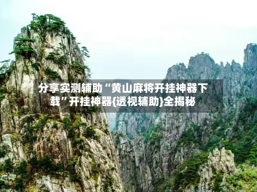 分享实测辅助“黄山麻将开挂神器下载	”开挂神器{透视辅助}全揭秘-第2张图片
