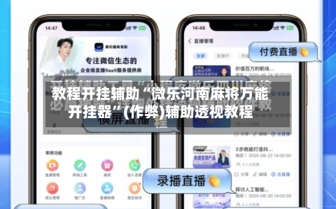 教程开挂辅助“微乐河南麻将万能开挂器	”(作弊)辅助透视教程-第2张图片