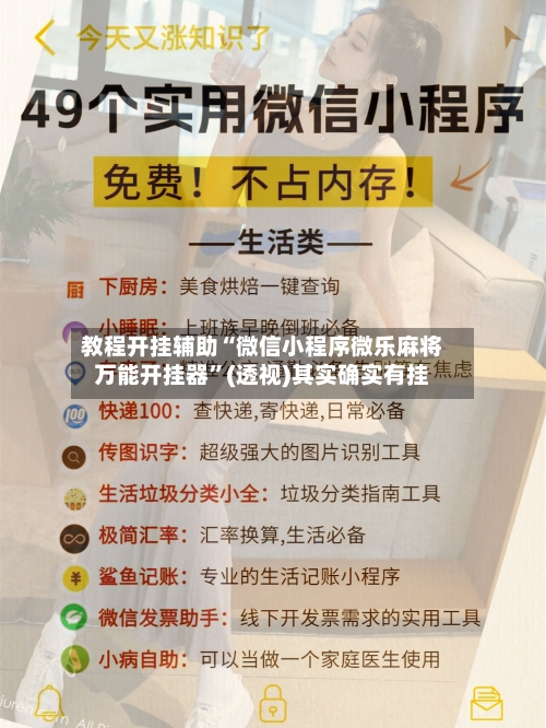 教程开挂辅助“微信小程序微乐麻将万能开挂器”(透视)其实确实有挂