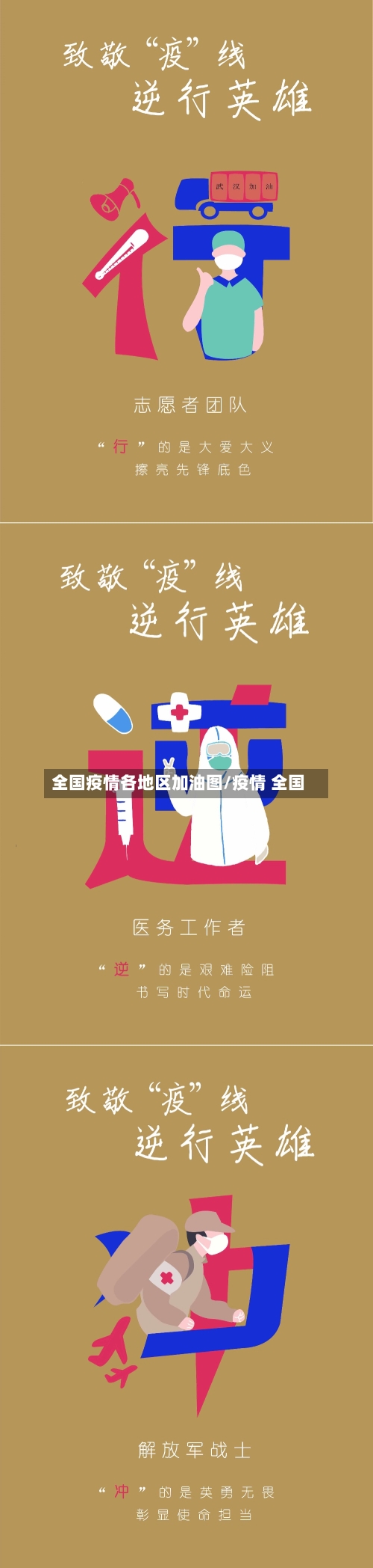 全国疫情各地区加油图/疫情 全国