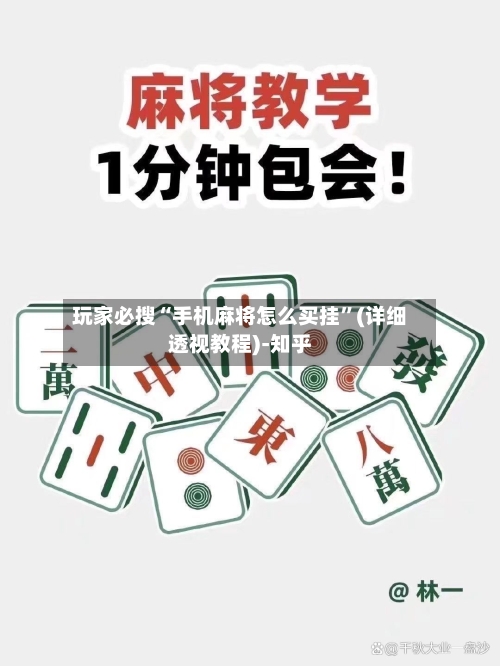 玩家必搜“手机麻将怎么买挂	”(详细透视教程)-知乎-第3张图片
