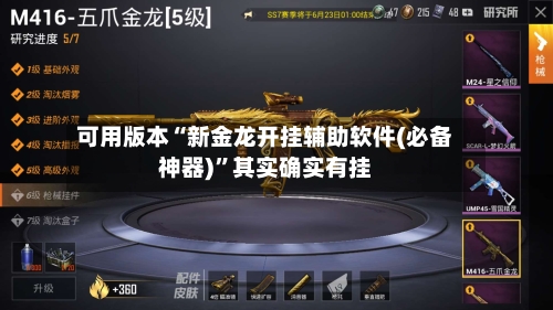 可用版本“新金龙开挂辅助软件(必备神器)	”其实确实有挂-第3张图片
