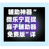 辅助神器“微乐宁夏捉麻子辅助器免费版”详细透视教程