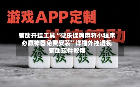 辅助开挂工具“微乐捉鸡麻将小程序必赢神器免费安装	”详细外挂透视辅助软件教程-第2张图片