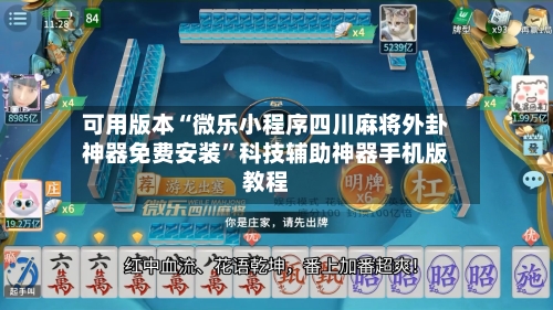 可用版本“微乐小程序四川麻将外卦神器免费安装	”科技辅助神器手机版教程-第3张图片
