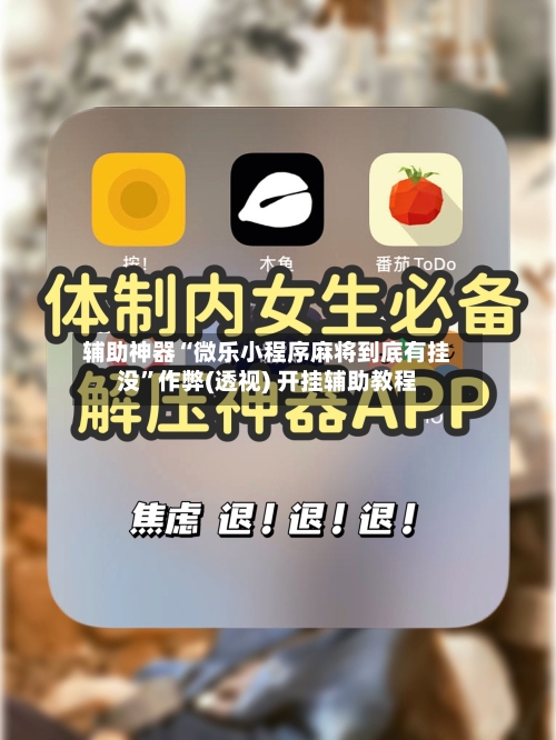 辅助神器“微乐小程序麻将到底有挂没”作弊(透视) 开挂辅助教程-第2张图片