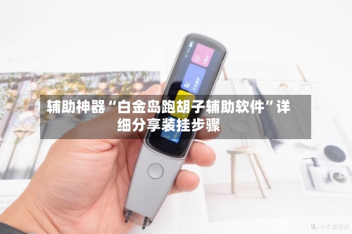 辅助神器“白金岛跑胡子辅助软件”详细分享装挂步骤-第2张图片
