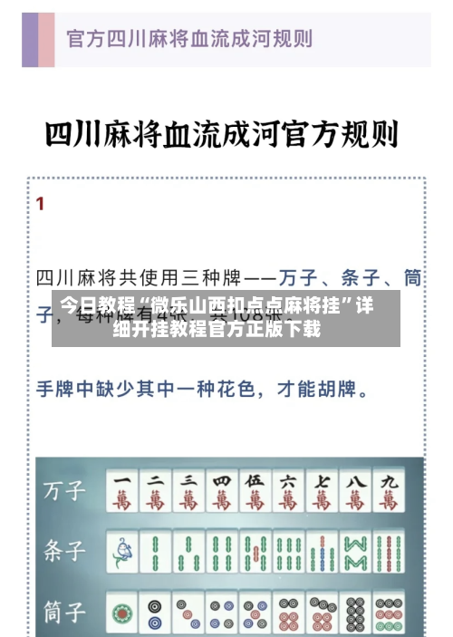 今日教程“微乐山西扣点点麻将挂”详细开挂教程官方正版下载