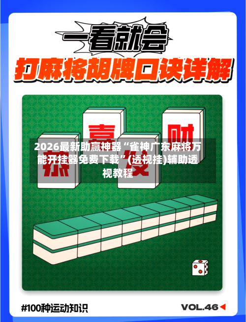 2026最新助赢神器“雀神广东麻将万能开挂器免费下载”(透视挂)辅助透视教程