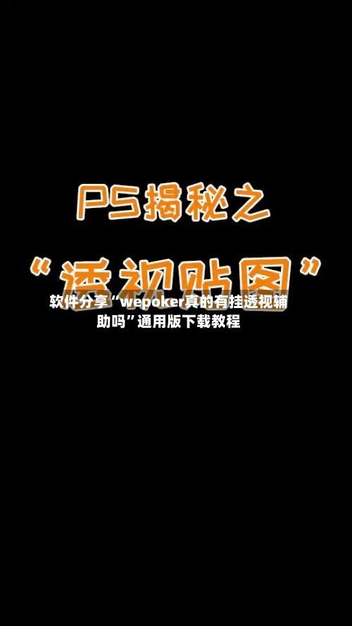 软件分享“wepoker真的有挂透视辅助吗”通用版下载教程-第2张图片
